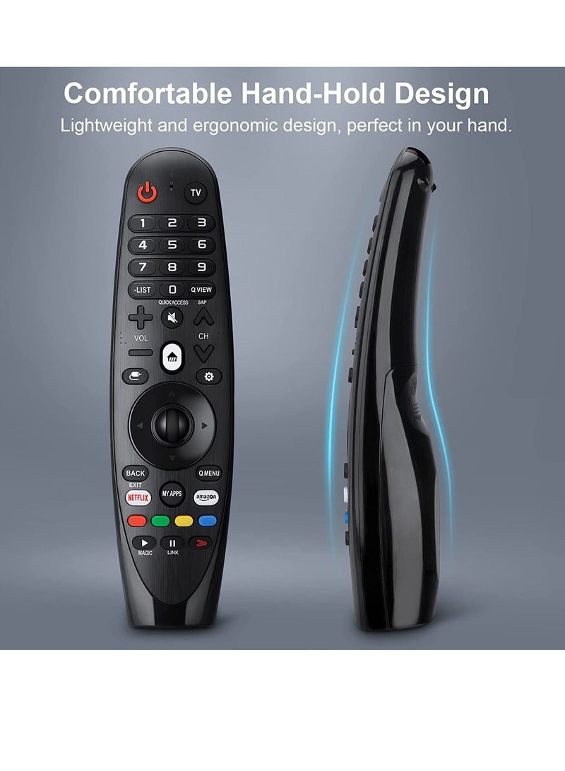 Universal Remote Control for LG Smart TV Magic Remote Replacement, with Buttons for Netflix Prime Video - Image 4