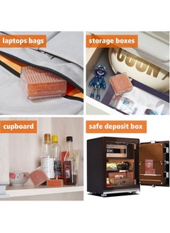 Y&D SYOSI Indicating Silica Gel Desiccant, ABS Box Desiccant 60g Reusable for Car, Closet, Cabinet, Bag, Storage (4 Packs)  - Image 5