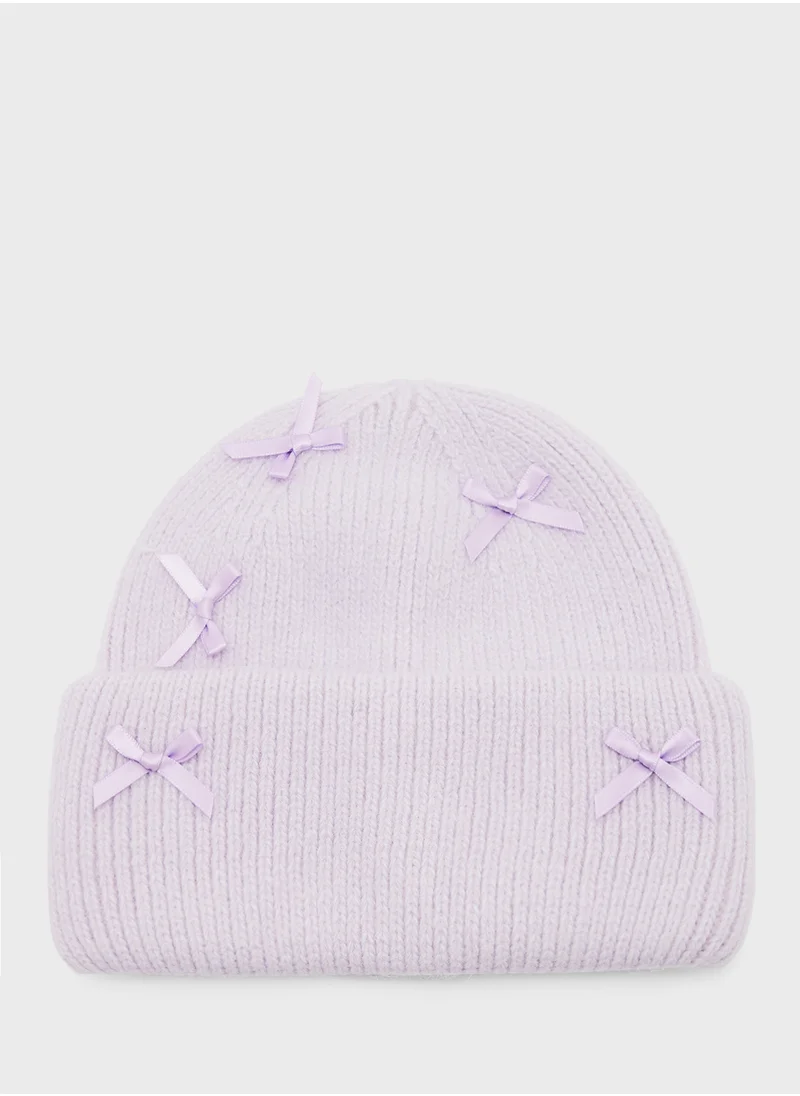 جينجر Bow Winter Beanie