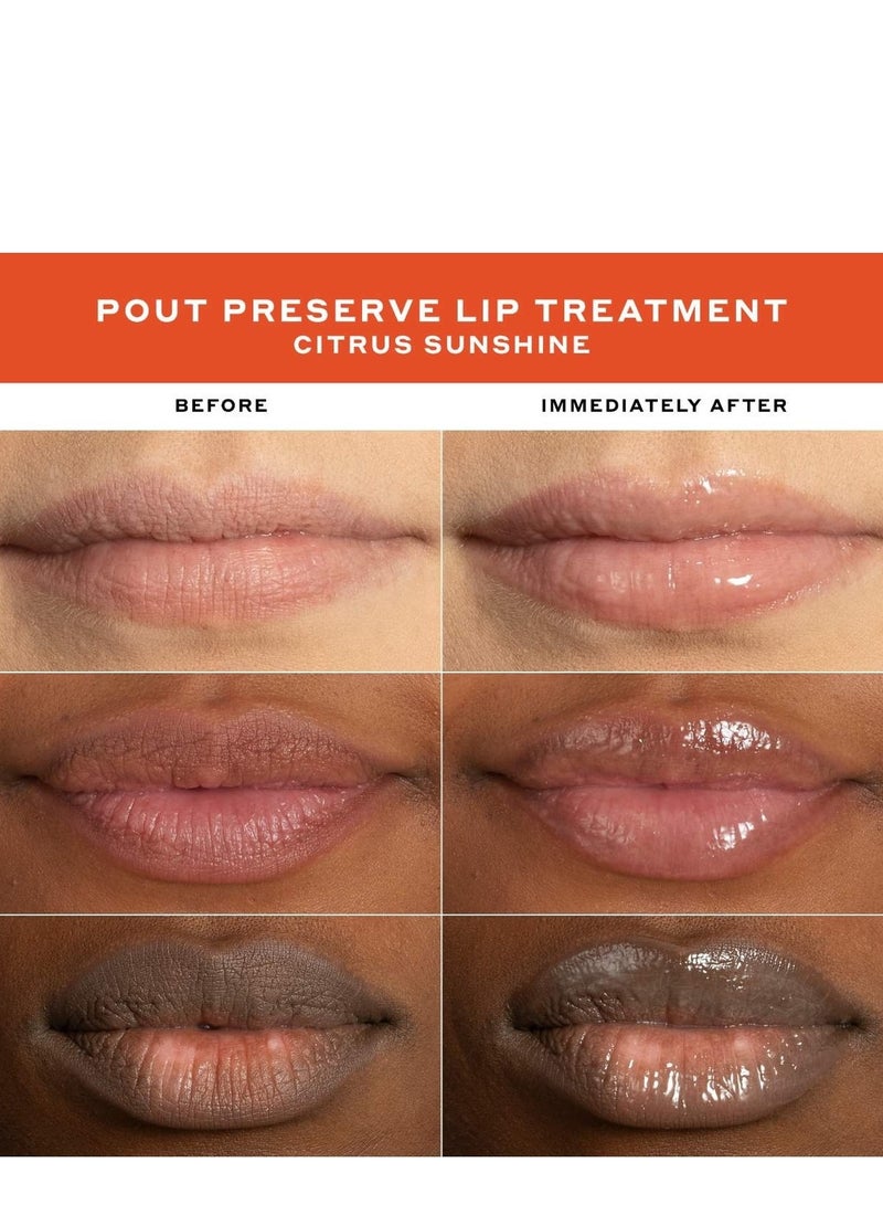 Olehenriksen علاج الشفاه المرطب ببتيد OLEHENRIKSEN Pout Preserve، برائحة الشمس الحمضية 12 مل - Image 3