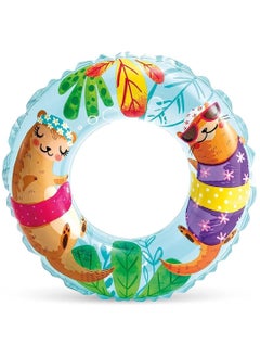 INTEX 59242NP-Inflatable Swim Ring 61cm/24", Blue-Otters 