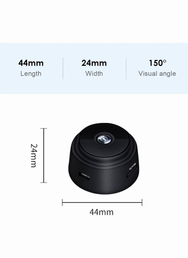 Generic - Small Hidden Camera with Audio Secret Room Camera Mini Spy Camara Home Security Video Recording Motion Detection Remote View Phone App Control - Image 1