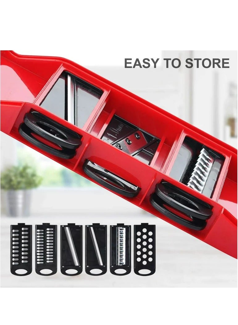 DubaiGallery 9 In 1 Vegetable - Kitchen Multipurpose Grater Multi-Function Vegetables Radish Wire Potato Grater Artifact - Image 3