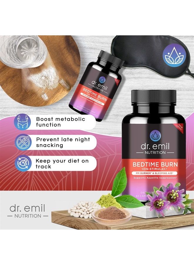 DR EMIL NUTRITION حارق النوم - حارق PM ومساعد للنوم - خالي من المنبهات - للنساء والرجال، 30 يومًا من الإمدادات - Image 3