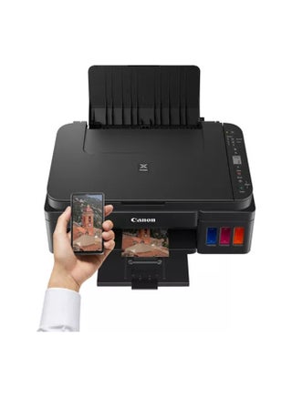 G3410 Printer, Black, A4, print, copy and scan, high-yields of ink of up to 6,000 black pages or 7000 color pages Black - view 5