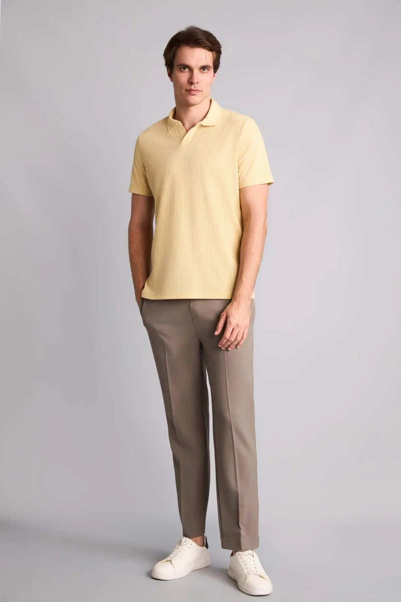 Defacto Regular Fit Short Sleeve Polo T-Shirt