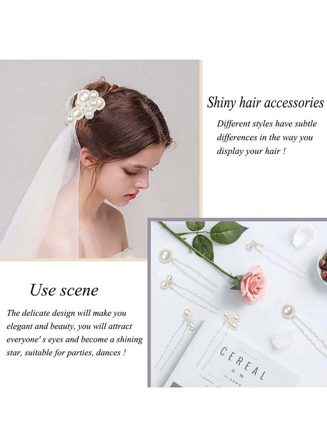 ايلان دبابيس شعر من إيلان، 38 قطعة، مزينة باللؤلؤ، مناسبة لتسريحات شعر الزفاف، إكسسوارات شعر العرائس، إكسسوارات شعر للنساء والفتيات - Image 5