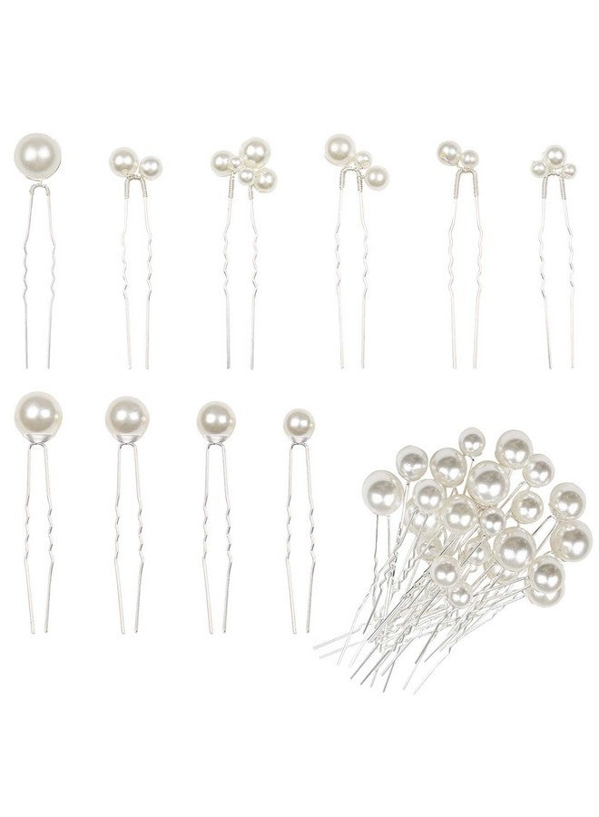 ايلان دبابيس شعر من إيلان، 38 قطعة، مزينة باللؤلؤ، مناسبة لتسريحات شعر الزفاف، إكسسوارات شعر العرائس، إكسسوارات شعر للنساء والفتيات - Image 1