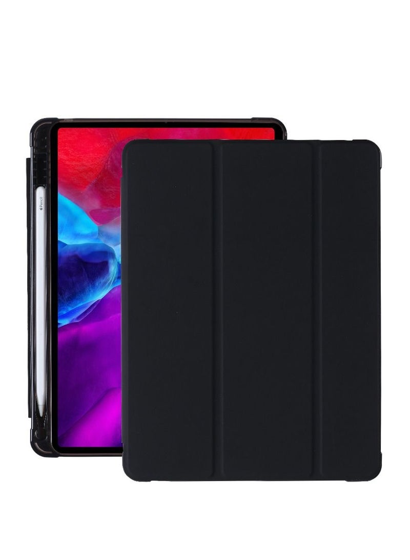 Loquat Protective Case With Pen Slot For Black iPad 