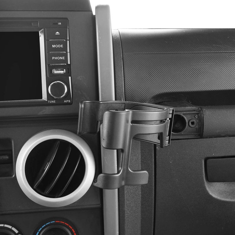 Hooke Road Hooke Road Dash Phone Mount Drink Cup Holder Multi-Function Bracket for 2007-2010 Jeep Wrangler JK & Unlimited - Image 2