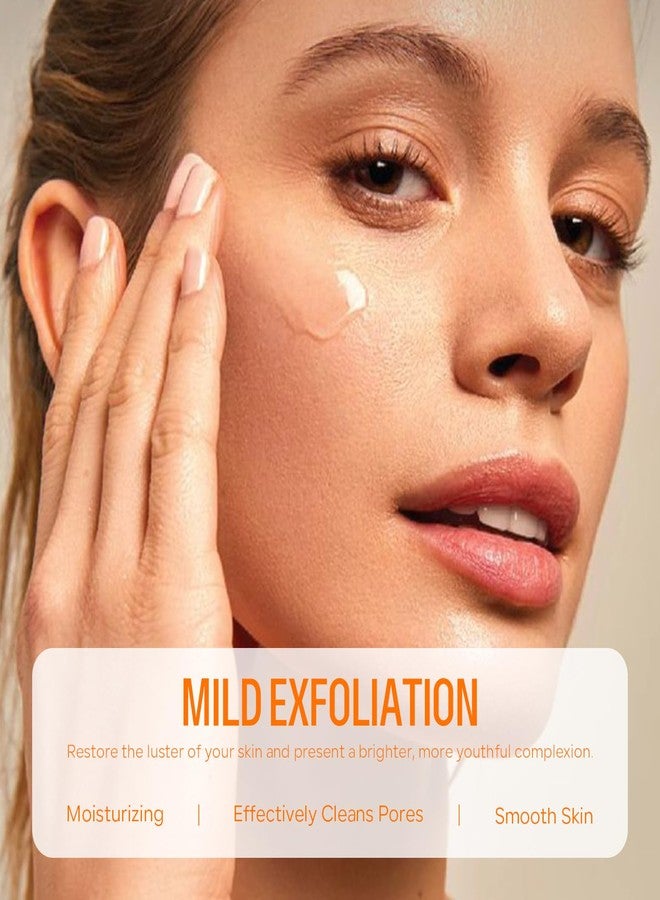 Freeorr Orange Exfoliating Gel for Face and Body, Deep Clean Pores, Remove Blackheads, Exfoliating Moisturizing Facial Scrub Exfoliator Natural Orange Peeling Gel for All Types Skin-1 PC,1.76oz - Image 4