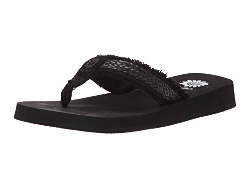 Yellow Box Women's Fianni Sandal, Black, 9.5 M US - Image 1