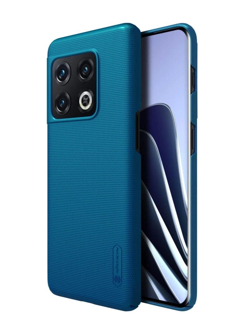 Nillkin Super Frosted Shield cover case for OnePlus 10 Pro - Blue - Image 1