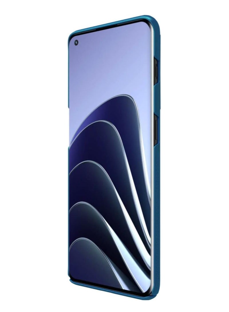Nillkin Super Frosted Shield cover case for OnePlus 10 Pro - Blue - Image 3
