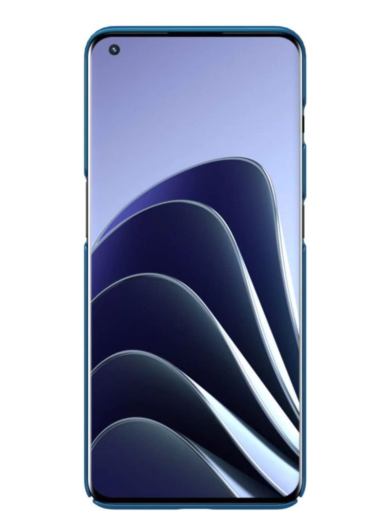 Nillkin Super Frosted Shield cover case for OnePlus 10 Pro - Blue - Image 5