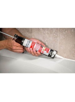 Dap Mould and Mildew Resistant Kwik Seal Ultra Silicone Sealant Clear 300 ml 18898  - Image 2