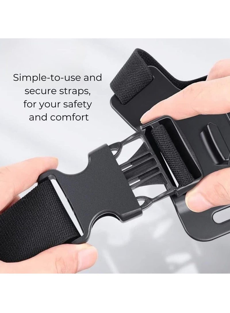 Chest Mount Harness, Mobile Phone Chest Strap Mount, Lightweight Stable Chest Body Mount Harness With Straps And Holder For Phone And Video Action Cameras, (Set 2) - Image 2