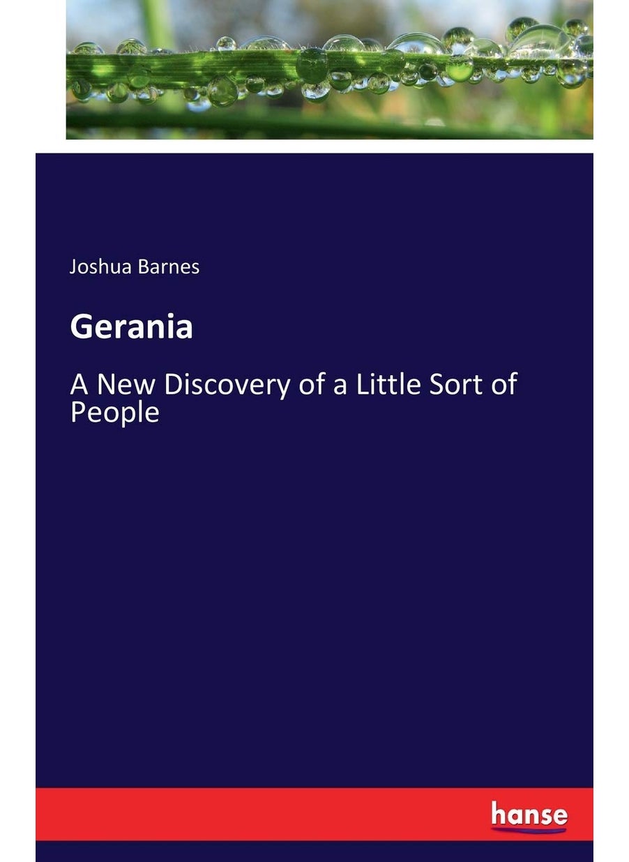Gerania: A New Discovery of a Little Sort of People  - Image 1