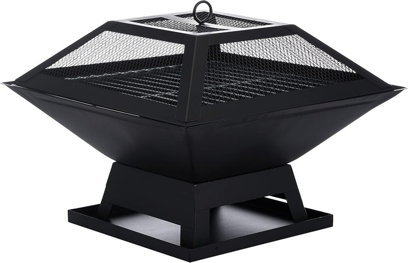 Bad Axe The Chopping Block Firepit - Smokeless, Steel Fire Pit for Camping, Outdoor & Wood Burning, Portable Bonfire - Image 1