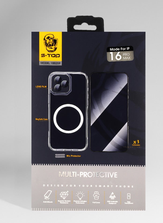 S-TOP multi protective package for i phone 16 pro max - Image 4