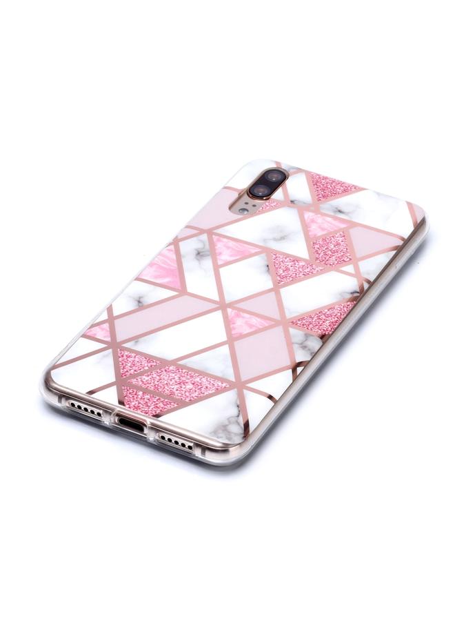 اس-توب جراب لهاتف Huawei P20 بتصميم رخامي ناعم من مادة TPU - Image 3