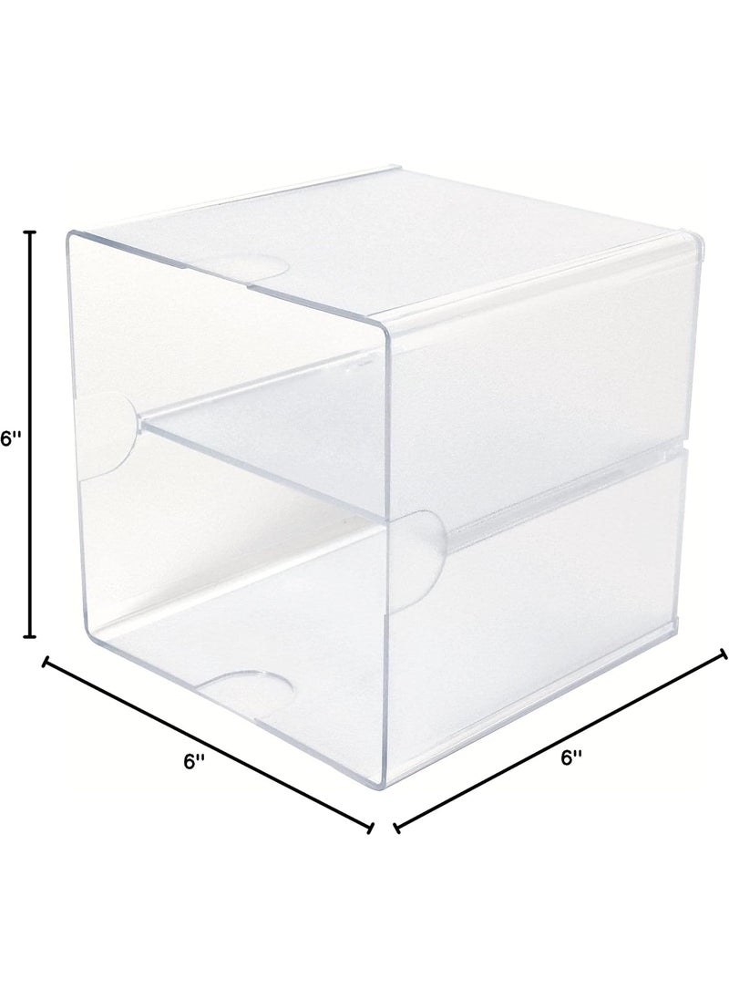 Deflecto deflecto 350701 Cube Divider 6Inch x 715 Inch x 6 Inch Clear  - Image 5