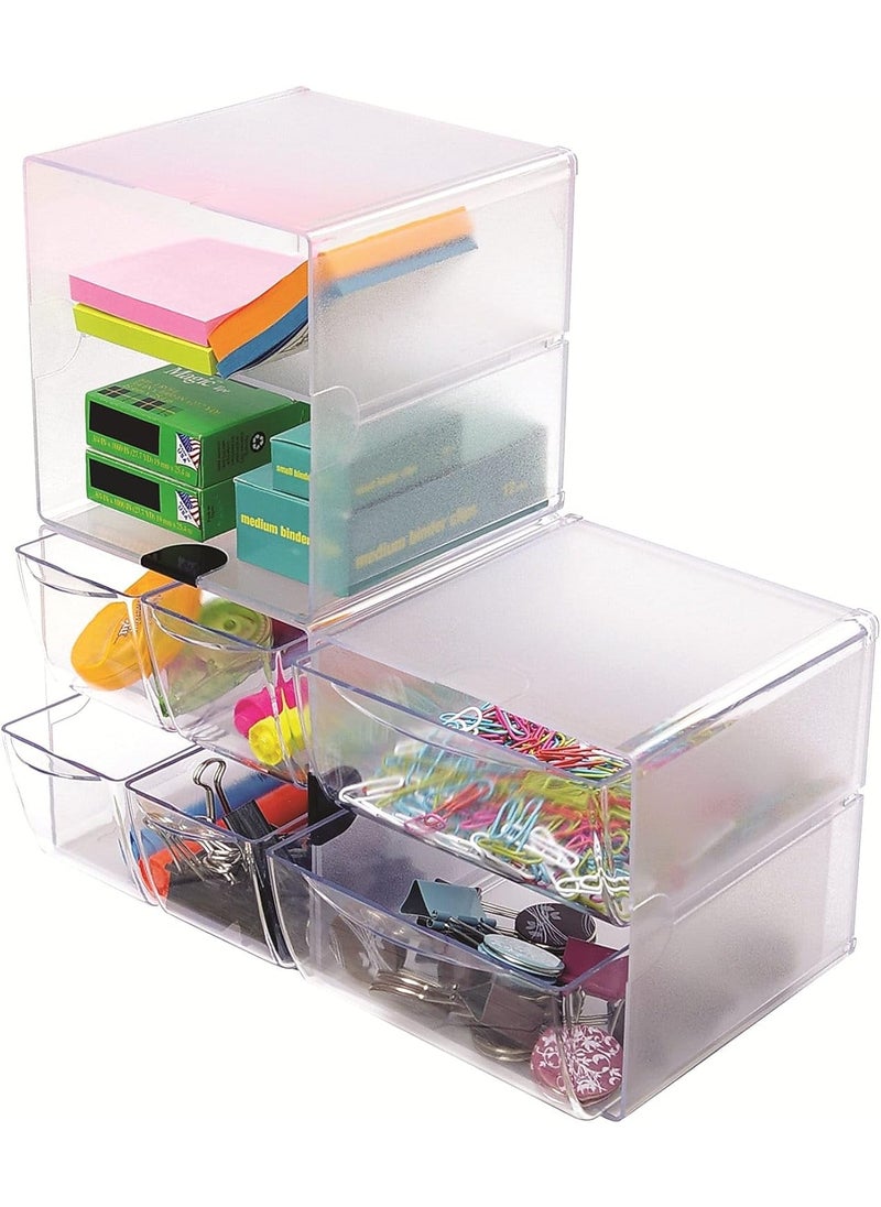 Deflecto deflecto 350701 Cube Divider 6Inch x 715 Inch x 6 Inch Clear  - Image 4