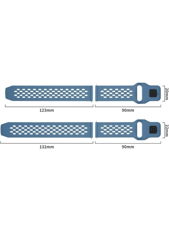 سوار سيليكون ٢٢ مم لساعات هواوي GT5 مقاس ٤٦ مم | GT5 Pro مقاس ٤٦ مم | GT4 مقاس ٤٦ مم | GT3 مقاس ٤٦ مم | GT2 مقاس ٤٦ مم | GT2 Pro | Watch 4/4 Pro | Watch 3/3 Pro | GT3 SE | GT3 Pro | GT Runner (رمادي فاتح) - Image 3