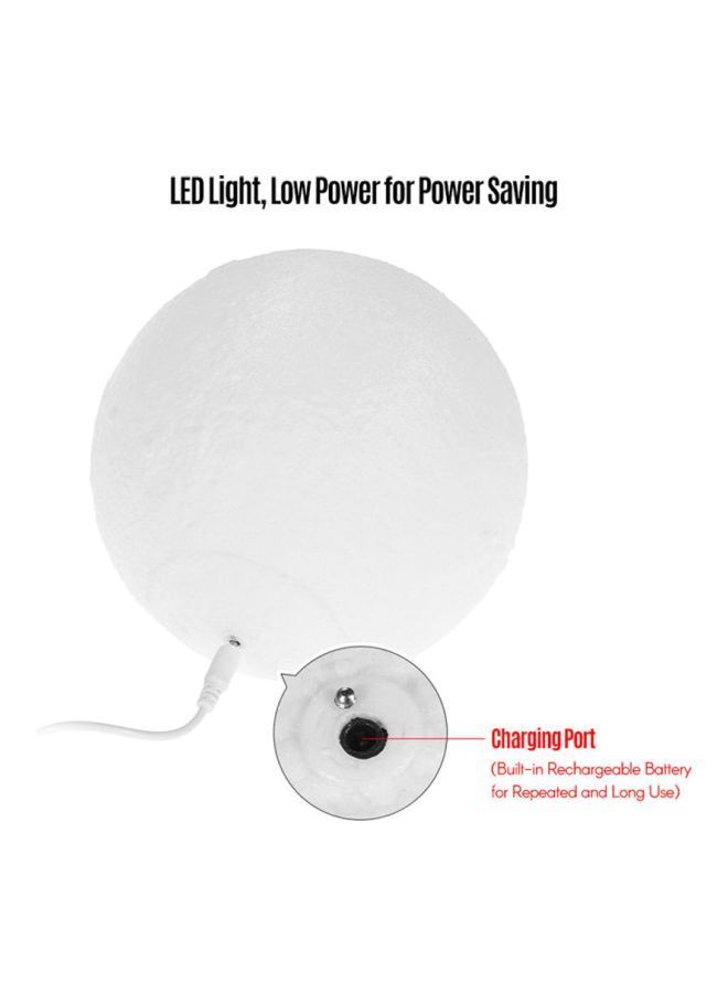 NIBEMINENT 16 Glowing Colors 3D Printed Large Lunar Lamp Multicolour - Image 4