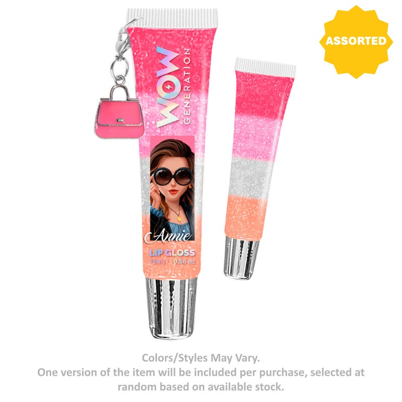 WOW Generation Lip Gloss with Charm (16 ml, Assorted) - Image 4