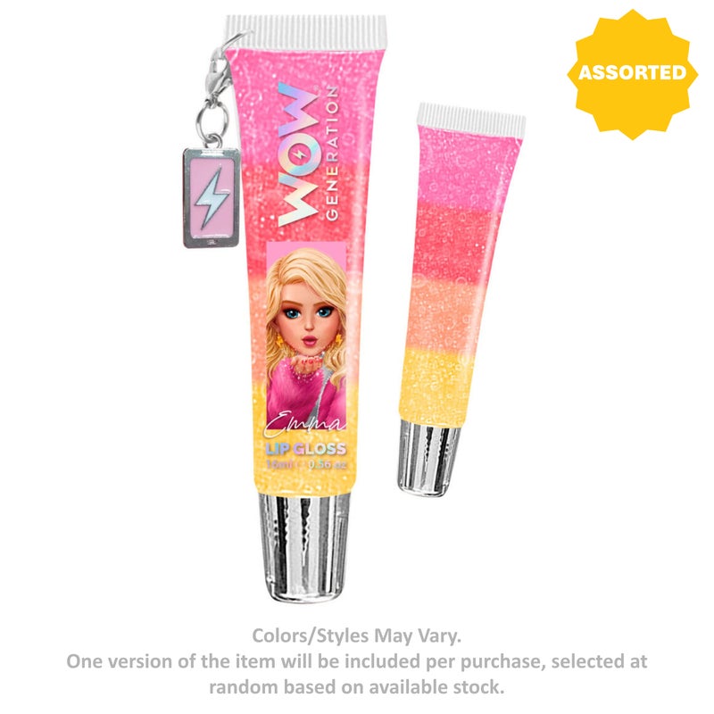 WOW Generation Lip Gloss with Charm (16 ml, Assorted) - Image 2