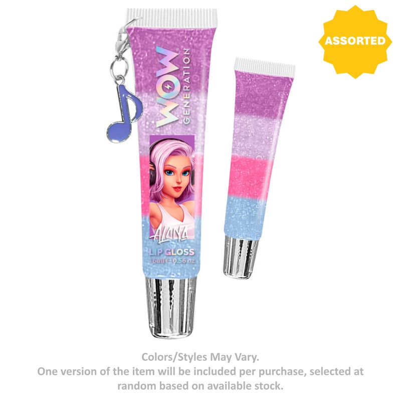 WOW Generation Lip Gloss with Charm (16 ml, Assorted) - Image 3