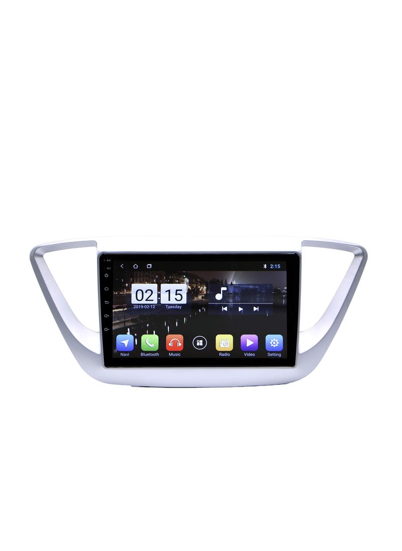 Pdroid Android Screen for Hyundai Accent 2016-2018 Quad Core 2GB Ram 32 GB Rom Support Apple Car Play - Android Auto Wireless 