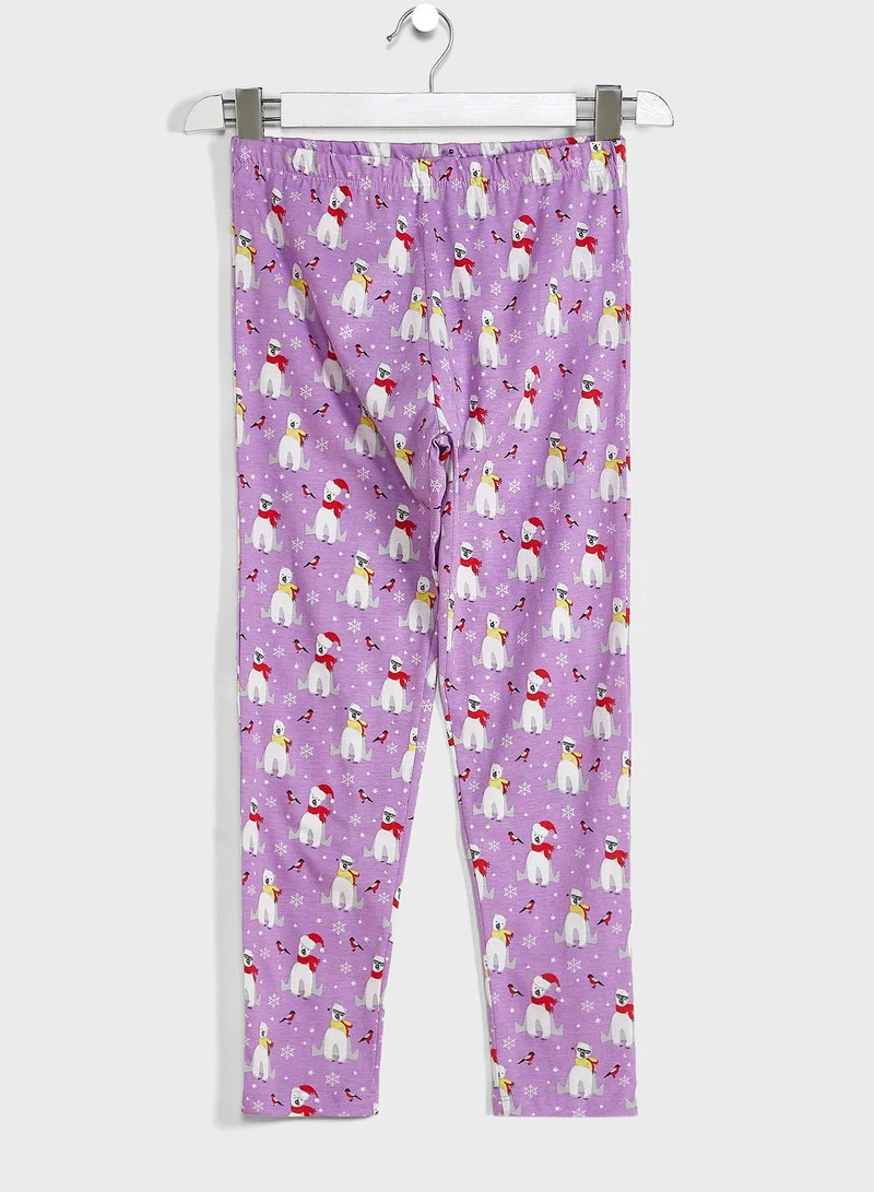 Pinata Tights And Tee Pj Set