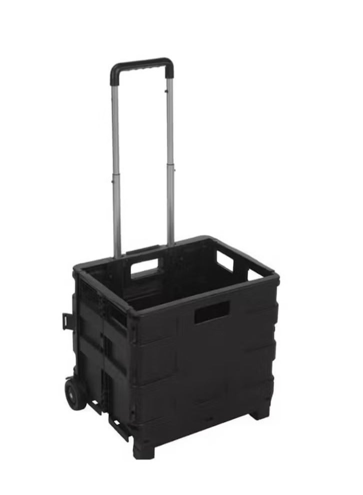 Foldable Two Wheeled Collapsible Shopping Cart 25 kg - Image 1