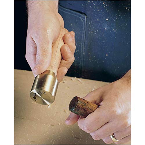 Shop Fox D2809 8-Ounce Brass Head Mallet - Image 2
