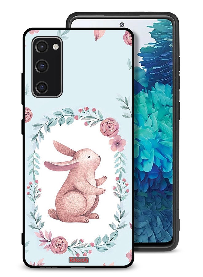 Tolwak Samsung Galaxy S20 FE Protective Case Cover Rabbit - Image 1