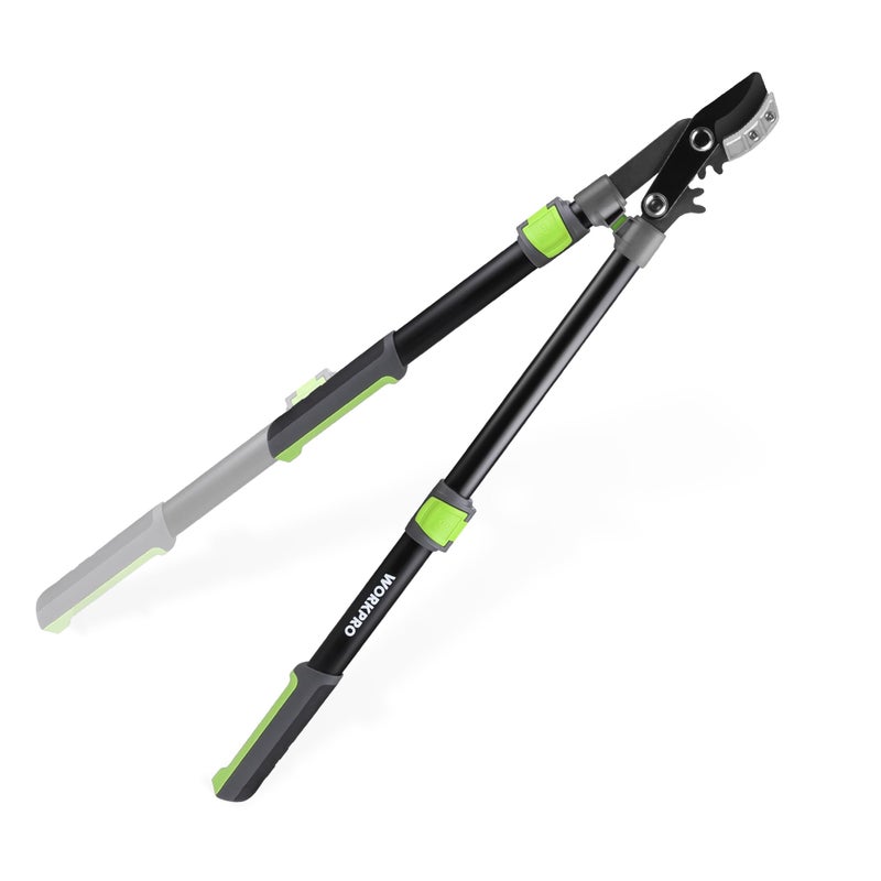 WORKPRO Extendable Anvil Lopper for Gardening, 25-37" Branch Cutter with 1.6" Cutting Capacity, Heavy-Duty Pruning Shear Featuring Gear System for Tree Trimming, Handheld Garden Shear with Sharp Blade - Image 1