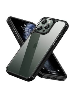 For iPhone 11 Pro Case Clear Cover Ultra Thin Silicone Shockproof Hard Back Cases Transparent Protective Slim Phone Case for Apple iPhone 11 Pro 5.8 inch - Black