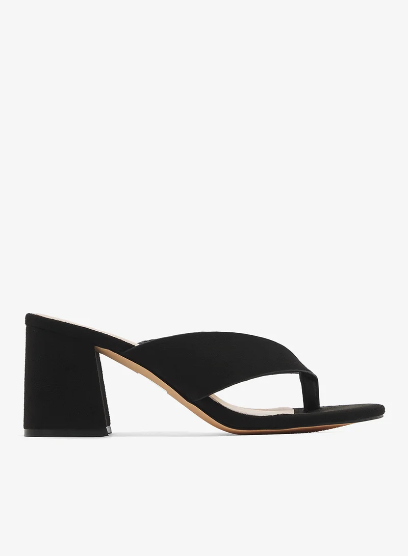 Elle Single Strap High-Heel Sandals