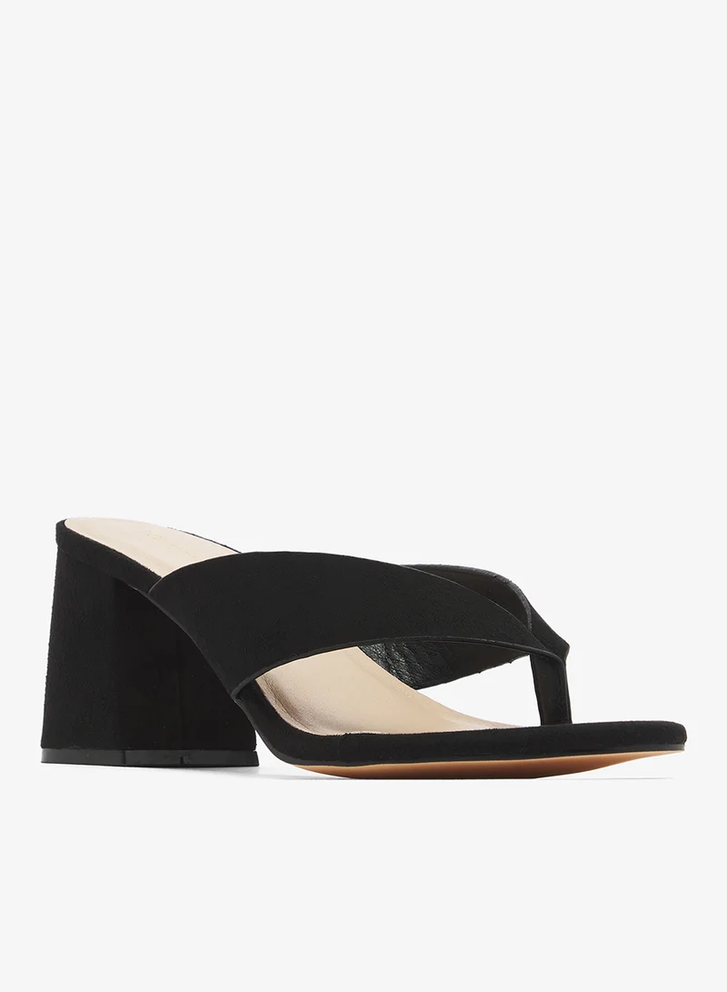London Rebel Elle Single Strap High-Heel Sandals