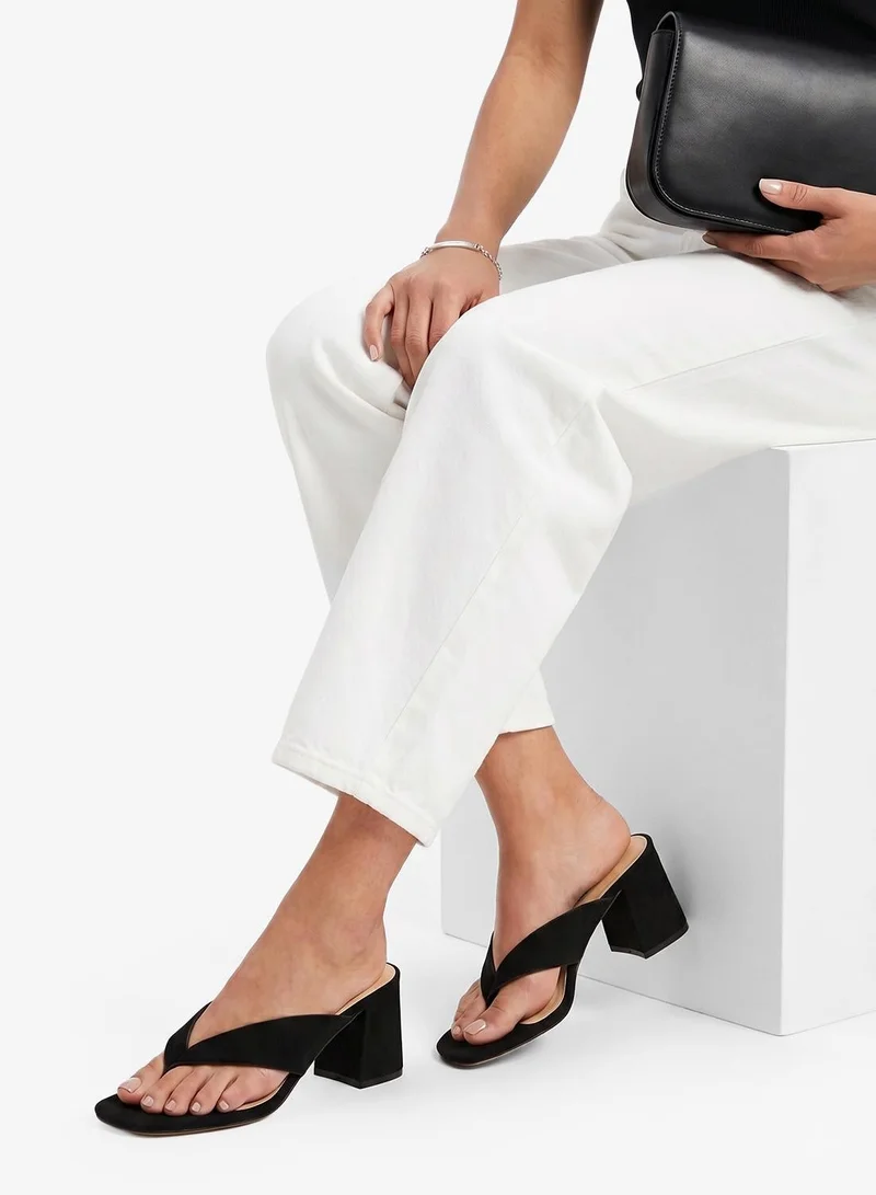 Elle Single Strap High-Heel Sandals