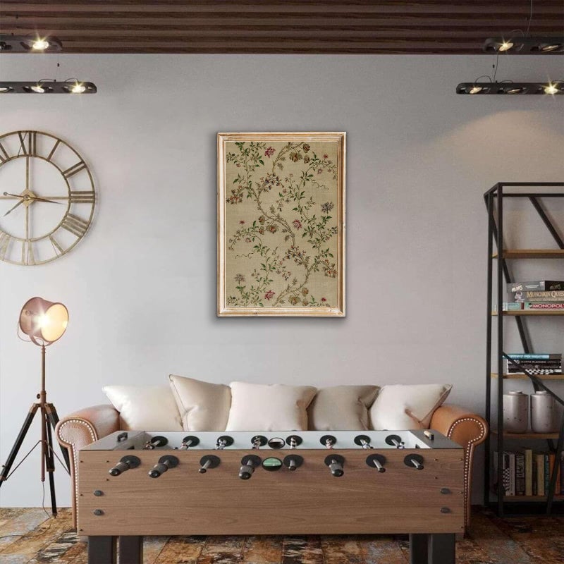 SHEWANT ART Vintage Botanical Wall Art Decor Antique Floral Canvas Wall Art Neutral Flower Prints Poster Vintage Farmhouse Pictures Painting Aesthetic Floral Artwork for Living Room Bedroom, 16"X24" Unframed - Image 5