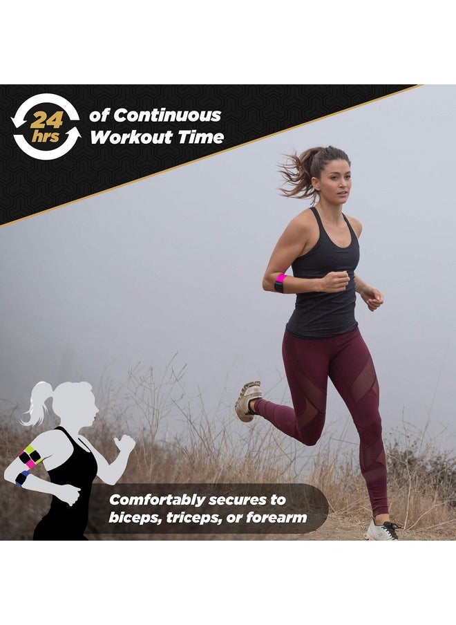 Scosche - Rhythm R+2.0: Advanced Waterproof & Dustproof Heart Rate Monitor Armband With Ant+ & Ble Bluetooth Smart For Hyper Accurate Workout Tracking With Wahoo Peloton Nordictrack Led Display - Image 1