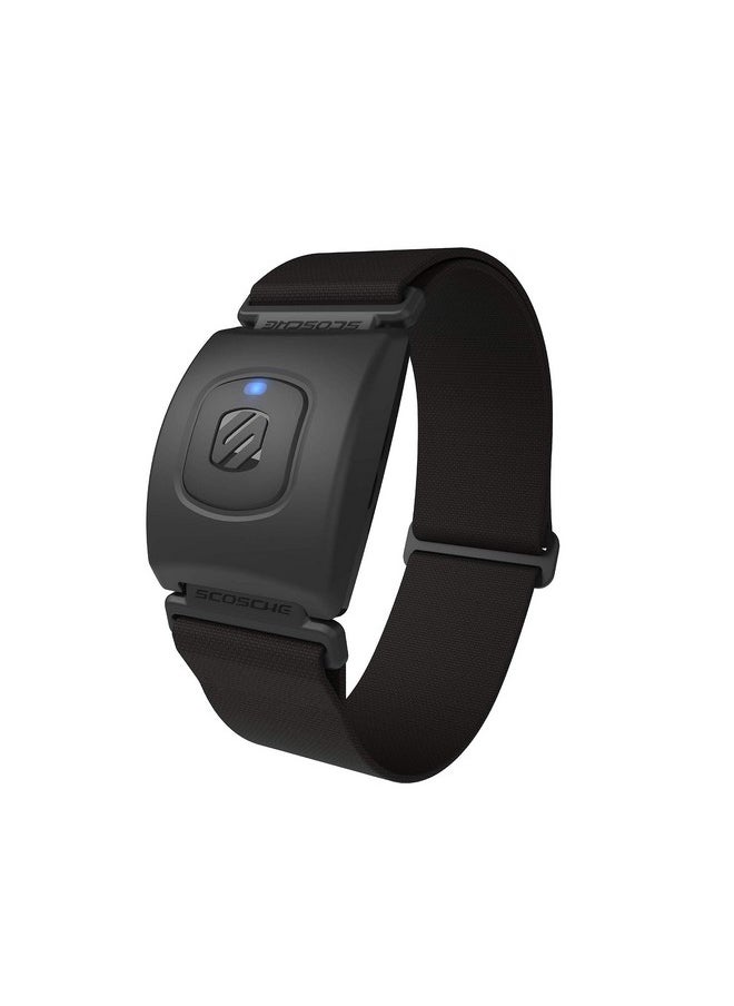 Scosche - Rhythm R+2.0: Advanced Waterproof & Dustproof Heart Rate Monitor Armband With Ant+ & Ble Bluetooth Smart For Hyper Accurate Workout Tracking With Wahoo Peloton Nordictrack Led Display - Image 1