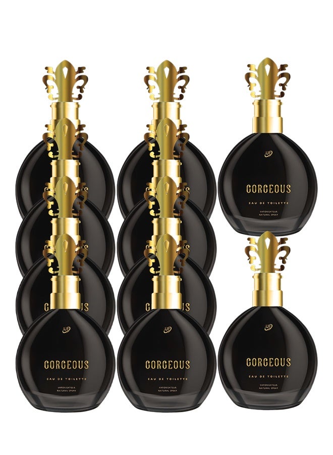 Uf 10 Pieces Gorgeous Perfume For Women 100ml EDT - Image 1