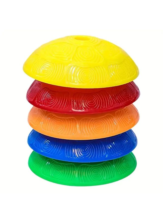 Green Balance Stepping Stones For Indoor Outdoor Obstacle Course Training Sensory Play Toys - Image 3