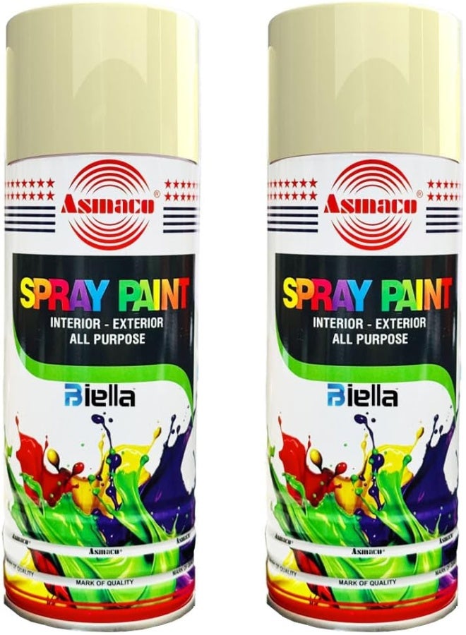 Biella Spray Paint (Cream 2Pcs)