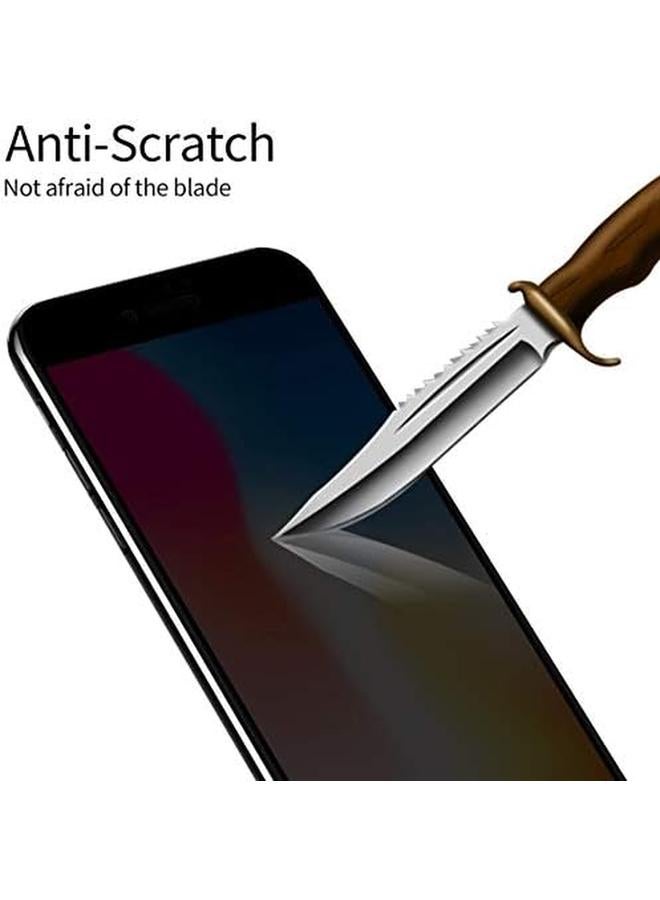 إيروريكس واقي شاشة الخصوصية لهاتف آيفون Se 2020، آيفون 8، آيفون 7، زجاج مقوى، طبقة واقية مضادة للتجسس مع تغطية كاملة ثلاثية الأبعاد منحنية - Image 5