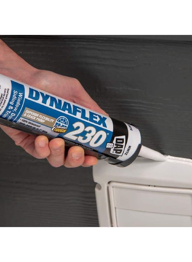 Dap 230 Premium Elastomeric Sealant White 10.1 oz 18275 - Image 2